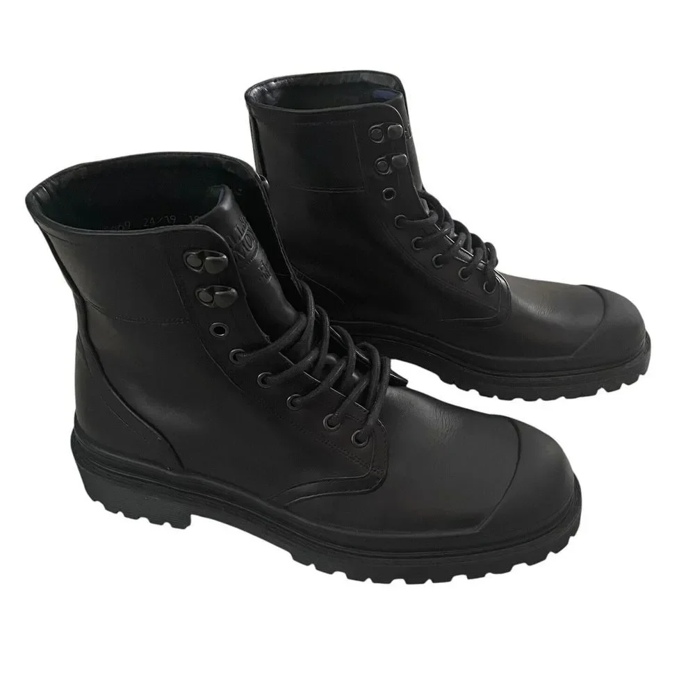 Allen Edmonds Mens Sz 10 The Ranger Storm Trekker Waterproof Black Leather Boots